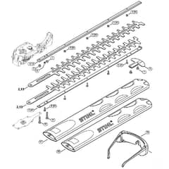 Genuine Stihl HSE61 / F - Cutter Bar HSE 61