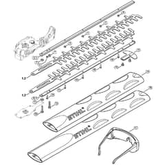 Genuine Stihl HSE70 / D - Cutter bar