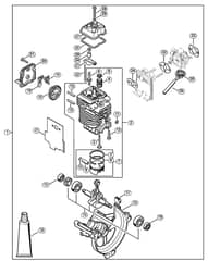 Genuine Stihl HT100 / T - Engine Ø 40 mm
