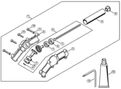 Genuine Stihl HT101 / J - Angle drive