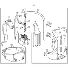 Genuine Stihl HT101 / Y - Back mounted support system RTS