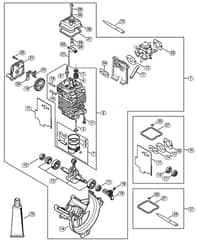 Genuine Stihl HT103 / A - Engine Ø 40 mm