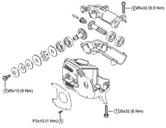 Genuine Stihl HT103 / N - Tightening torques