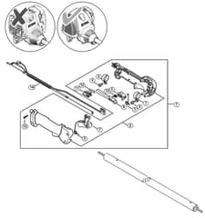 Genuine Stihl HT131 / Q - Handle  5 08 571 577