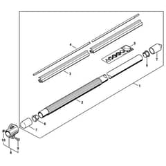 Stihl HT132 - Drive Tube Assembly - Parts Diagram