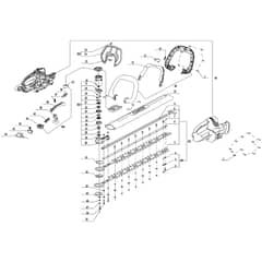 EGO HT2400E - Hedgetrimmer (Jan 2022) Main Assy Diagram