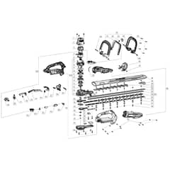 EGO HT5100E - Hedgetrimmer (Jan 2022) Main Assy Diagram