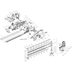 Cobra HT550E - Hedge Trimmer May 2020 Main Diagram