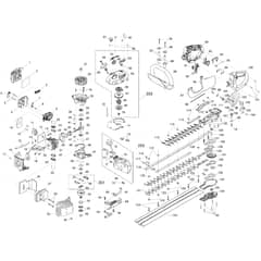 Cobra HT62C - Hedge Trimmer Main Diagram