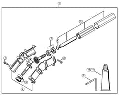 Genuine Stihl HT75 / AF - Angle drive