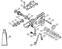 Genuine Stihl HT75 / Z - Gear head HT 70 (38.2016)