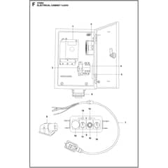 Husqvarna HTC 270 EG - 967838711 - Electrical Cabinet 1X230V