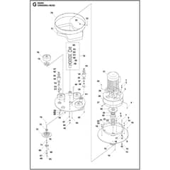 Husqvarna HTC 950 RX - 967837705 - Grinding Head