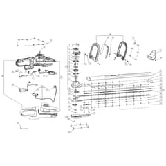 EGO HTX6500 - Hedgetrimmer (Version A) Main Assy Diagram