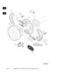 Husqvarna HUV4210E - Rear Brake Assembly