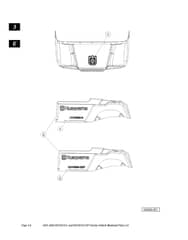 Husqvarna HUV4210EXP - Decals 3