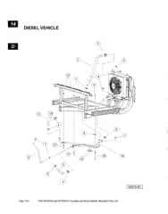 Husqvarna HUV4420D - Coolant Pipes And Hoses