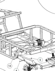 Husqvarna HUV4420D - Parking Brake