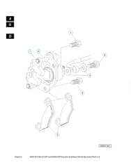 Husqvarna HUV4421D - Brake & Rear Mower Lift