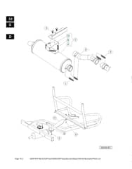 Husqvarna HUV4421G - Exhaust
