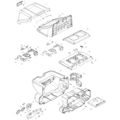 Makita HW001G - Cordless High Pressure Washer - Power Tool 01 Diagram