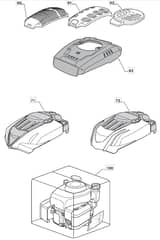 HW461 PD ES - 2010 - 299482548/ADE - Mountfield Rotary Mower WBE0701 Cover Diagram