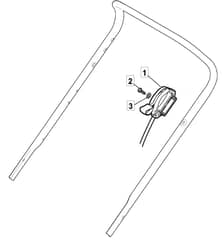 HW510 PD - 2010-2011 - 299536823/M10 - Mountfield Rotary Mower Throttle Diagram