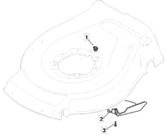 HW511 PD ES - 2010 - 299532543/M10 - Mountfield Rotary Mower Belt Protection Diagram