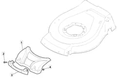 HW511 PD ES - 2010 - 299532543/M10 - Mountfield Rotary Mower Mask Diagram