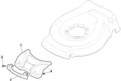 HW512 PD 4S - 2010-2011 - 299537833/M10 - Mountfield Rotary Mower Mask Diagram