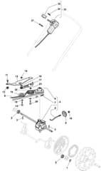 HW512 PD 4S - 2010-2011 - 299537833/M10 - Mountfield Rotary Mower Transmission Diagram