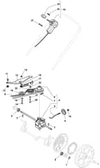 HW512 PD 4S - 2010-2011 - 299537838/M10 - Mountfield Rotary Mower Transmission Diagram