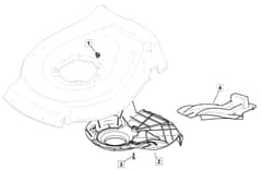 HW512 PD 4S - 2010 - 299537938/M10 - Mountfield Rotary Mower Belt Protection Diagram