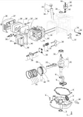 HW531 PD - 2016-2018 - 294556843/M16 - Mountfield Rotary Mower Cylinder Diagram