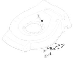 HW S510 PD - 2011 - 299536023/M10 - Mountfield Rotary Mower Belt Protection Diagram
