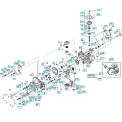 McCulloch Hydro-Gear Transaxle - 2010-06 - Repair Parts (7) Parts Diagram