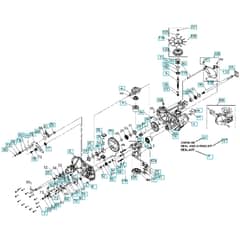 McCulloch Hydro-Gear Transaxle - 2010-06 - Repair Parts (8) Parts Diagram