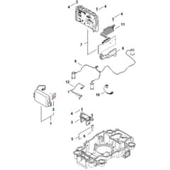 Stihl iMOW 4.0 EVO - Electric Equipment - Parts Diagram
