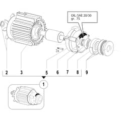 IP 1400 S - 2020 - Efco Pressure Washer Engine Diagram