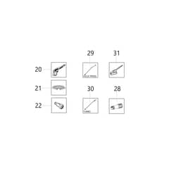 IP 1500 S - 2020 - Efco Pressure Washer Accessories Diagram
