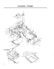 Husqvarna Iz25 - Chassis Lower