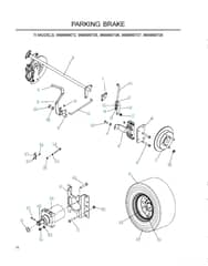 Husqvarna Iz25 - Parking Brake