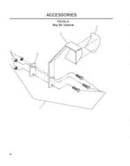 Husqvarna Iz25 - Pedals