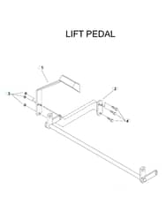 Husqvarna Iz4818 - Pedals