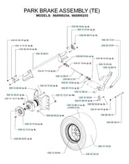 Husqvarna Iz5223 T - Brake / Rear Mower Lift 2