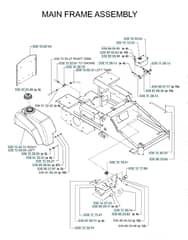 Husqvarna Iz5223 T - Mainframe - Left Side 2