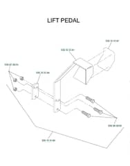 Husqvarna Iz5223 T - Pedals