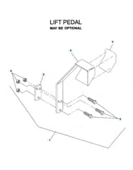 Husqvarna Iz5225 - Pedals
