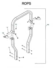 Husqvarna Iz5225 - Protection Frame