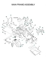 Husqvarna Iz6123 - Mainframe - Left Side